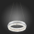 SL383.103.01 Светильник подвесной ST-Luce Хром/Хром, Прозрачный LED 1*34W 3000K CHERIO, изображение 11