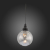 SL374.413.01 Подвес ST-Luce Черный/Дымчатый E27 1*40W BACINETO, изображение 8