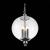 SL362.103.03 Светильник подвесной ST-Luce Хром/Прозрачный E14 3*60W LATERIA, изображение 5