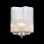 SL117.101.01 Бра ST-Luce Серебристый/Прозрачный E27 1*60W ONDE, изображение 4
