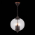 SL362.303.03 Светильник подвесной ST-Luce Черный/Прозрачный E14 3*60W LATERIA, изображение 5