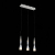 SL405.103.03 Светильник подвесной ST-Luce Хром/Хром, Белый LED 3*7W 3000K BOCHIE, изображение 3