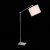 SL460.105.01 Торшер ST-Luce Хром/Белый E27 1*60W (из 2-х коробок) MARCIA, изображение 5