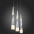 SL405.103.03 Светильник подвесной ST-Luce Хром/Хром, Белый LED 3*7W 3000K BOCHIE, изображение 6