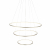 SL904.203.03 Люстра подвесная ST-Luce Золотистый/Белый LED 3*16,6W 4000K ERTO, изображение 2