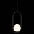 SL395.403.01 Подвес ST-Luce Черный/Белый LED 1*8W 4000K DONOLO, изображение 6