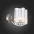 SL117.101.01 Бра ST-Luce Серебристый/Прозрачный E27 1*60W ONDE, изображение 5