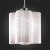 SL117.503.01 Светильник подвесной ST-Luce Серебристый/Белый с полосками E27 1*60W ONDE, изображение 5