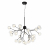 SL376.403.27 Светильник подвесной ST-Luce Черный/Прозрачный, Белый G4 LED 27*2W DEMELE