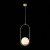 SL1118.203.01 Светильник подвесной ST-Luce Золотистый/Белый E27 1*40W PENOLO, изображение 4