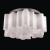 SL117.502.06 Люстра потолочная ST-Luce Серебристый/Белый с полосками E27 6*60W ONDE, изображение 2