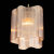 SL117.303.01 Подвес ST-Luce Бронзовый/Янтарный E27 1*60W ONDE, изображение 2