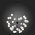 SL376.403.36 Светильник подвесной ST-Luce Черный/Прозрачный, Белый G4 LED 36*2W DEMELE, изображение 5