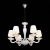 SL1112.503.06 Люстра подвесная ST-Luce Хром, Белый E14 6*40W SERENATTA, изображение 13