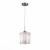 SL117.503.01 Светильник подвесной ST-Luce Серебристый/Белый с полосками E27 1*60W ONDE, изображение 2