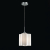 SL116.503.01 Светильник подвесной ST-Luce Серебристый/Белый E27 1*60W ONDE, изображение 4