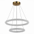 SL6110.203.02 Люстра подвесная ST-Luce Золотистый/Золотистый LED 2*28W 3000 - 6500K AVANA, изображение 2