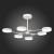 SLE6003-502-06 Светильник потолочный Белый/Белый LED 6*10W MONTA, изображение 7