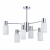 SLE1139-102-06 Светильник потолочный Хром/Белый E14 6*60W GESSI, изображение 2