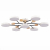 SLE6006-502-07 Светильник потолочный Белый/Белый LED 7*12W 3000K/4500K/6000K FAEMA, изображение 2