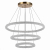 SL6110.203.03 Люстра подвесная ST-Luce Золотистый/Золотистый LED 3*35W 3000 - 6500K AVANA, изображение 2