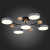 SLE6006-702-05 Светильник потолочный Серый/Серый LED 5*12W 3000K/4500K/6000K FAEMA, изображение 7