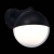 SL9000.401.01 Светильник уличный настенный ST-Luce Черный/Белый E27 1*40W OMBRA, изображение 4