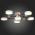 SLE6006-502-06 Светильник потолочный Белый/Белый LED 6*12W 3000K/4500K/6000K FAEMA, изображение 7