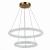 SL6110.203.02 Люстра подвесная ST-Luce Золотистый/Золотистый LED 2*28W 3000 - 6500K AVANA, изображение 4
