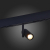 ST808.436.08 Магнитный трековый светильник Черный LED 1*8W 3000K 500Lm Ra&gt;90 36° IP20 D42xH135 48VV SKYLINE 48, изображение 5