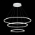 ST605.503.114 Cветильник подвесной SMART ST-Luce Белый/Белый LED 1*114W 2800-6500K Подвесные светильники, изображение 3