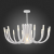 SL1173.502.13 Люстра потолочная ST-Luce Белый/Белый G4/E27 12*5W+1*60W PAFE, изображение 5