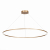 ST605.203.57 Cветильник подвесной SMART ST-Luce Золотистый/Белый LED 1*57W 2800-6500K Подвесные светильники