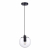 SL1056.403.01 Подвес ST-Luce Черный/Прозрачный E27 1*60W NOOR, изображение 2