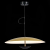 SL6502.213.01 Светильник подвесной ST-Luce Золотистый,Черный/Золотистый LED 1*40W 3000K ARMONICO, изображение 4