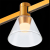 ST814.206.03 Магнитный трековый светильник FARM Золотистый LED 1*3W 3000K 89Lm Ra90 120 IP20 D90xH102 24V FARM, изображение 5