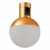 ST815.206.05 Магнитный трековый светильник FARM Золотистый LED 1*5W 3000K 89Lm Ra90 120 IP20 D75xH109 24V FARM, изображение 4