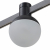 ST815.406.05 Магнитный трековый светильник FARM Черный LED 1*5W 3000K 78Lm Ra90 120 IP20 D75xH109 24V FARM, изображение 2