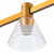 ST814.206.03 Магнитный трековый светильник FARM Золотистый LED 1*3W 3000K 89Lm Ra90 120 IP20 D90xH102 24V FARM, изображение 2