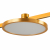 ST818.206.12 Магнитный трековый светильник FARM Золотистый LED 1*10W 3000K 520Lm Ra90 120 IP20 D168xH54 24V FARM, изображение 2