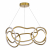 SL6505.203.63 Светильник подвесной ST-Luce Золотистый/Золотистый LED 1*63W 4000K ABRA, изображение 2