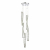SL6205.103.05 Светильник подвесной ST-Luce Хром/Прозрачный LED 1*55W 3000K ELICA, изображение 2