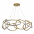 SL6505.203.84 Светильник подвесной ST-Luce Золотистый/Золотистый LED 1*84W 4000K ABRA, изображение 2