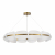 SL1304.203.65 Люстра подвесная ST-Luce Золотистый/Белый LED 1*65W 3000K ETOILE, изображение 2