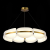 SL1304.203.56 Люстра подвесная ST-Luce Золотистый/Белый LED 1*56W 3000K ETOILE, изображение 4