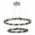 SL6009.103.02 Люстра подвесная ST-Luce Хром/Прозрачно-Дымчатый LED 1*45W 3000K DIAMANTA, изображение 2