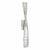 SL6205.101.01 Светильник настенный ST-Luce Хром/Прозрачный LED 1*13W 3000K ELICA, изображение 2