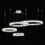 SL1622.103.04 Люстра подвесная ST-Luce Хром/Прозрачный LED 1*190W 4000K TIVOLI, изображение 3