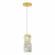 SL6010.203.08 Подвес ST-Luce Золотистый/Прозрачный LED 1*8W ESPIRA