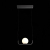 SL1581.403.01 Светильник подвесной ST-Luce Черный/Белый LED 1*8W 3200K BOTELLI, изображение 6
